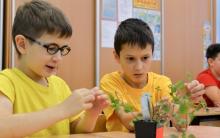дети школьники растения агрошкола
