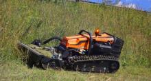 Робот-косилка победил в соревновании покоса травы на обочинах дорог